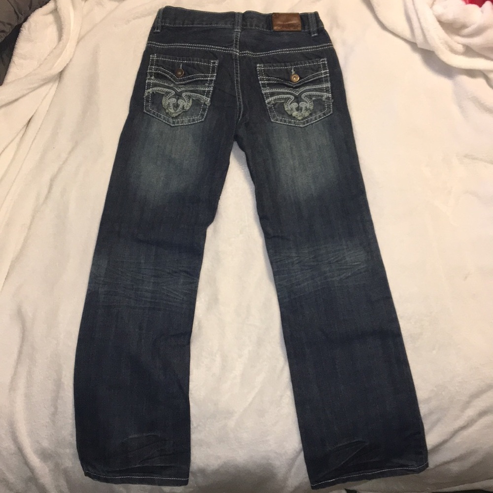 Boys slim boot jeans